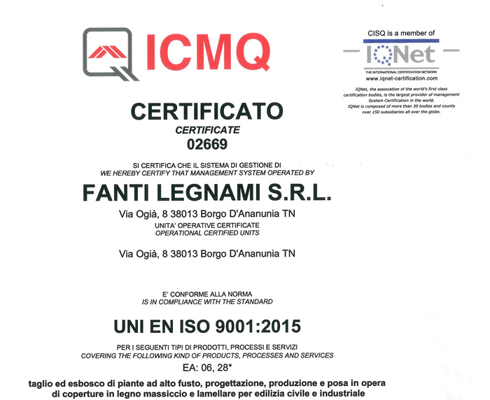 Cert ICMQ